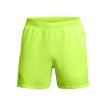 V&ecirc;tements Under Armour Under Armour Launch 5 Inch Short De Running Hommes-Jaunes Fluo