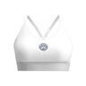 Crew Low Support Strappy Soutien-gorge Sport Femmes-Blanc