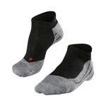 Vêtements Falke Falke RU4 Endurance Invisible Chaussettes De Running Hommes-Noir,Gris Clair