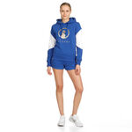 Vêtements Quiet Please Quiet Please Retro Stripe Sweat À Capuche Femmes-Bleu,Multicouleur