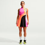 V&ecirc;tements de tennis Nike Nike Court Dri-Fit Slam Robe Femmes-pink, multicouleur