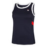 Lissy D&eacute;bardeur Tank Top Femmes-Bleu Fonc&eacute;,Rouge
