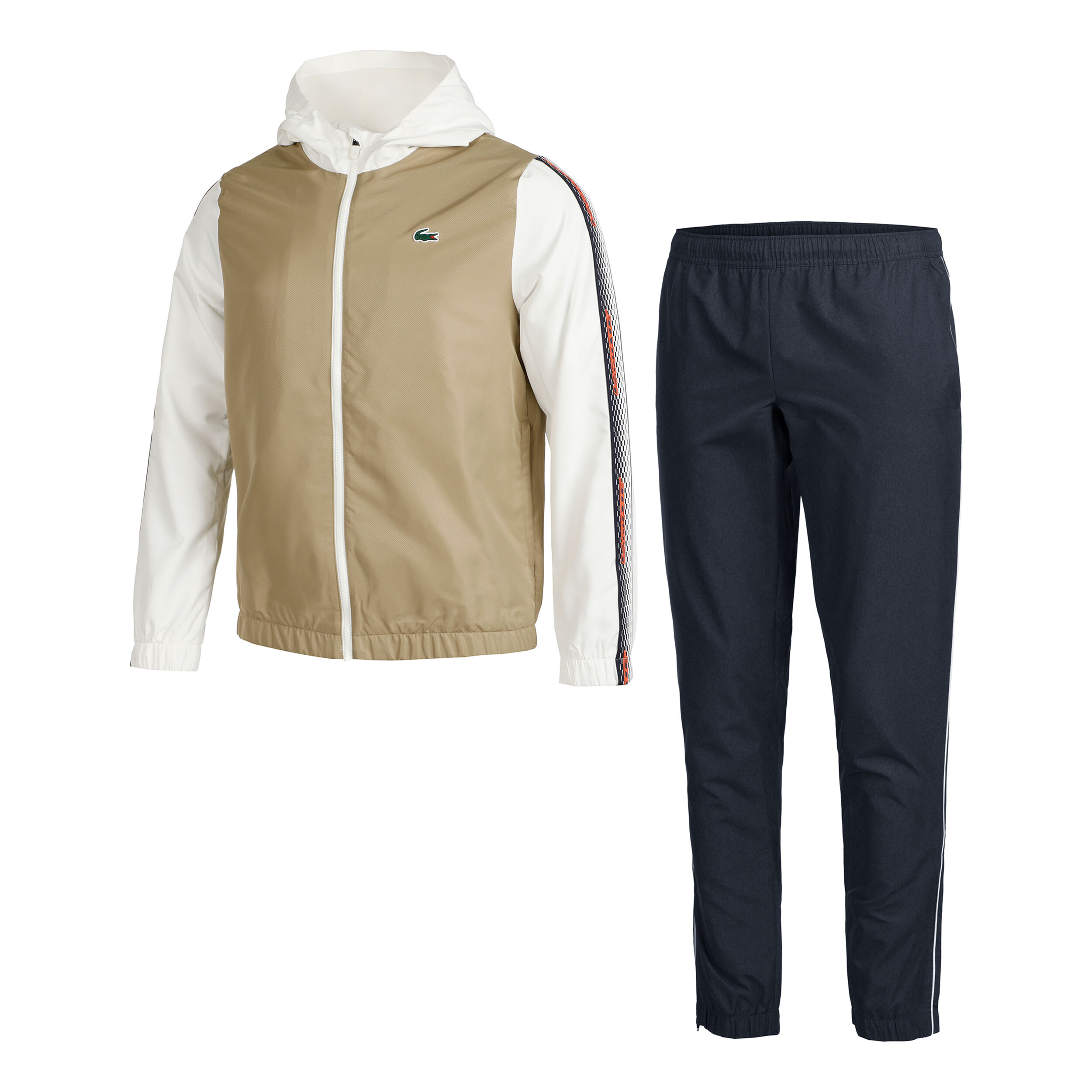 Buy Lacoste Survetement Hommes Beige Blanc online Tennis Point CH