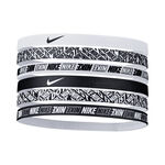 V&ecirc;tements Nike Nike Printed Bandeau Pack De 6-Blanc,Noir