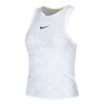 Court Dri-Fit Slam D&eacute;bardeur Tank Top Femmes-Gris Clair,Blanc