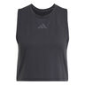 Power 3 Stripes Boxy Débardeur Tank Top Femmes-Noir