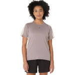 V&ecirc;tements ASICS ASICS Fujitrail Elite Maillot de course Femmes-gris, beige