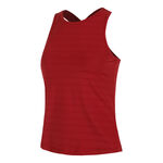 V&ecirc;tements Fila Fila Amelia D&eacute;bardeur Tank Top Femmes-Rouge Fonc&eacute;