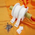 Accessoires pour entraîneurs Easy Lines Easy Lines Midcourt Lignes De Côtes 2 Bobines Tous Types De Surface-Blanc