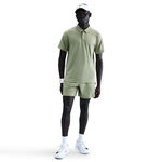 V&ecirc;tements Nike Nike Court Dri-FIT Advantage Polo Hommes - vert olive, blanc