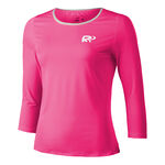 Vêtements Racket Roots Racket Roots Teamline Haut Manches Longues Femmes-Pink