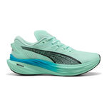 Chaussures de running Puma Puma Deviate Nitro 3 Chaussure De Running Sans Stabilisateurs Hommes-Mint, Bleu