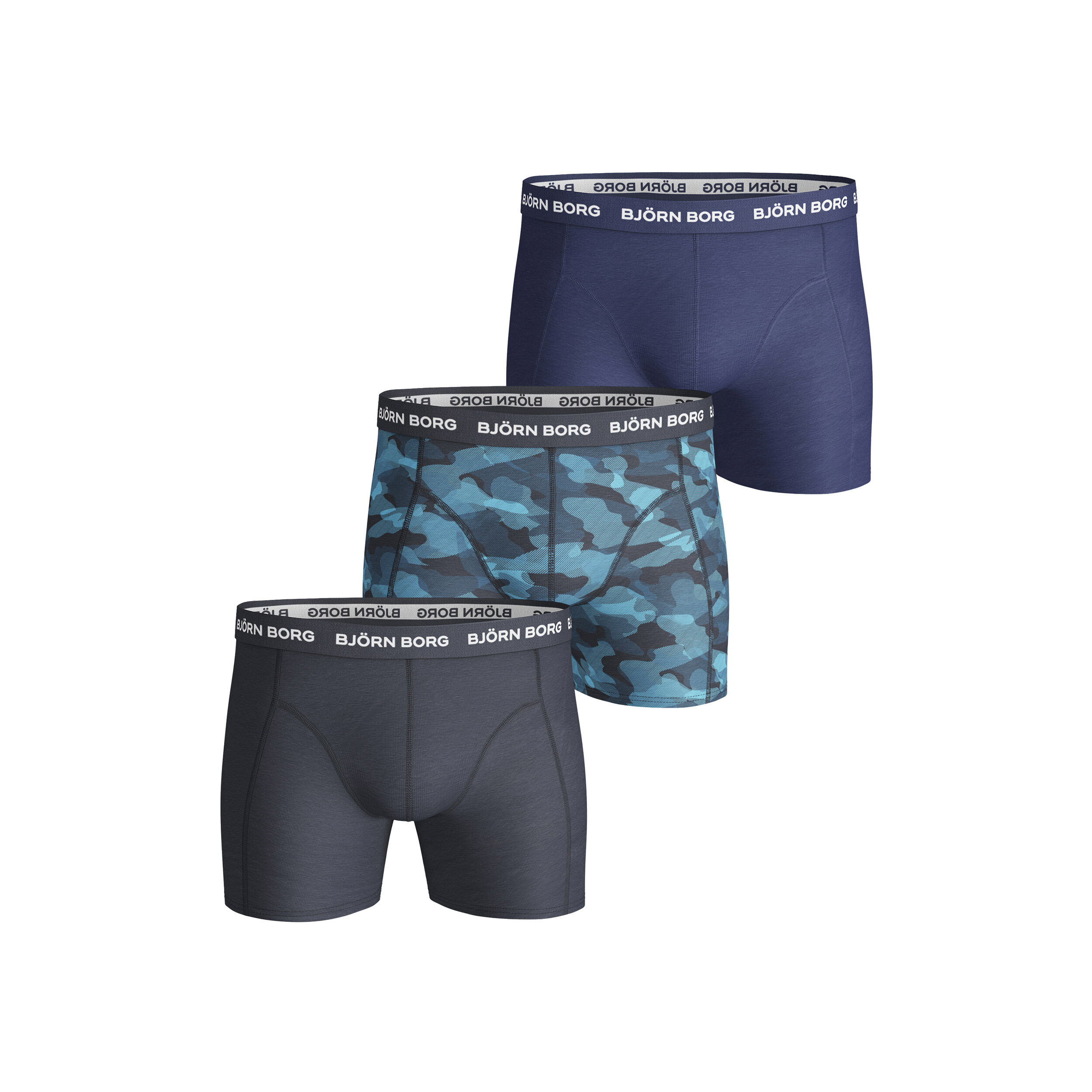 Buy Bj rn Borg Shadeline Sammy Cale on Pack De 3 Hommes Bleu