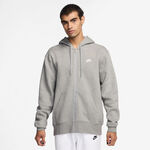 Vêtements Nike Nike Club Bb Full-Zip Gilet En Coton Hommes-Gris