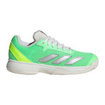 Chaussures de tennis adidas adidas Courtflash Chaussures toutes surfaces Enfants-vert, argent