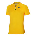Vêtements Mizuno Mizuno Frontier Shadow Polo Hommes-Jaune