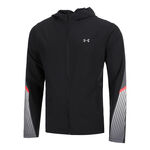 Vêtements Under Armour Under Armour Velociti Storm Hooded Veste Running Hommes-Noir,Gris
