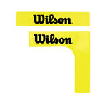 Accessoires pour entra&icirc;neurs Wilson Wilson EZ Court Lines Ligne De Marquage-Jaune,Noir
