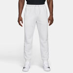 V&ecirc;tements Nike Nike Court Dri-Fit Heritage Fleece Pantalon surv&ecirc;tement Hommes-blanc