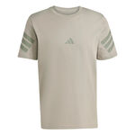V&ecirc;tements adidas adidas 3Stripes Regular T-shirt Hommes-beige