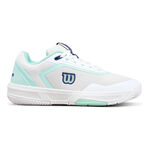 Chaussures de tennis Wilson Wilson Court Glide Chaussures toutes surfaces Femmes - blanc, turquoise