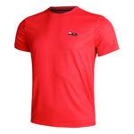 Vêtements Fila Fila Logo Small T-shirt Hommes-Rouge