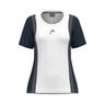 Club 25 Tech T-shirt Filles - bleu foncé, blanc