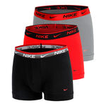 Vêtements Nike Nike Everyday Stretch Trunk Caleçon Pack de 3 Hommes - noir, rouge