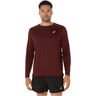 Core Maillot de course Hommes-rouge vin