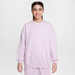 Vêtements Nike Nike Sportswear Club Fleece Oversized Crew Sweat-shirt Filles-Lilas
