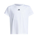 V&ecirc;tements adidas adidas Essentials T-shirt Filles-Blanc