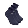 Crew Performance Chaussettes de tennis Pack de 3 -bleu fonc&eacute;