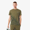 T-shirt Hommes-Vert Olive