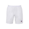 STRETCH SHORT BLACK WHITE XS Shorts Hommes - blanc