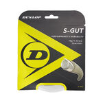 Dunlop Dunlop S-Gut Cordage En Garniture 12m-Blanc