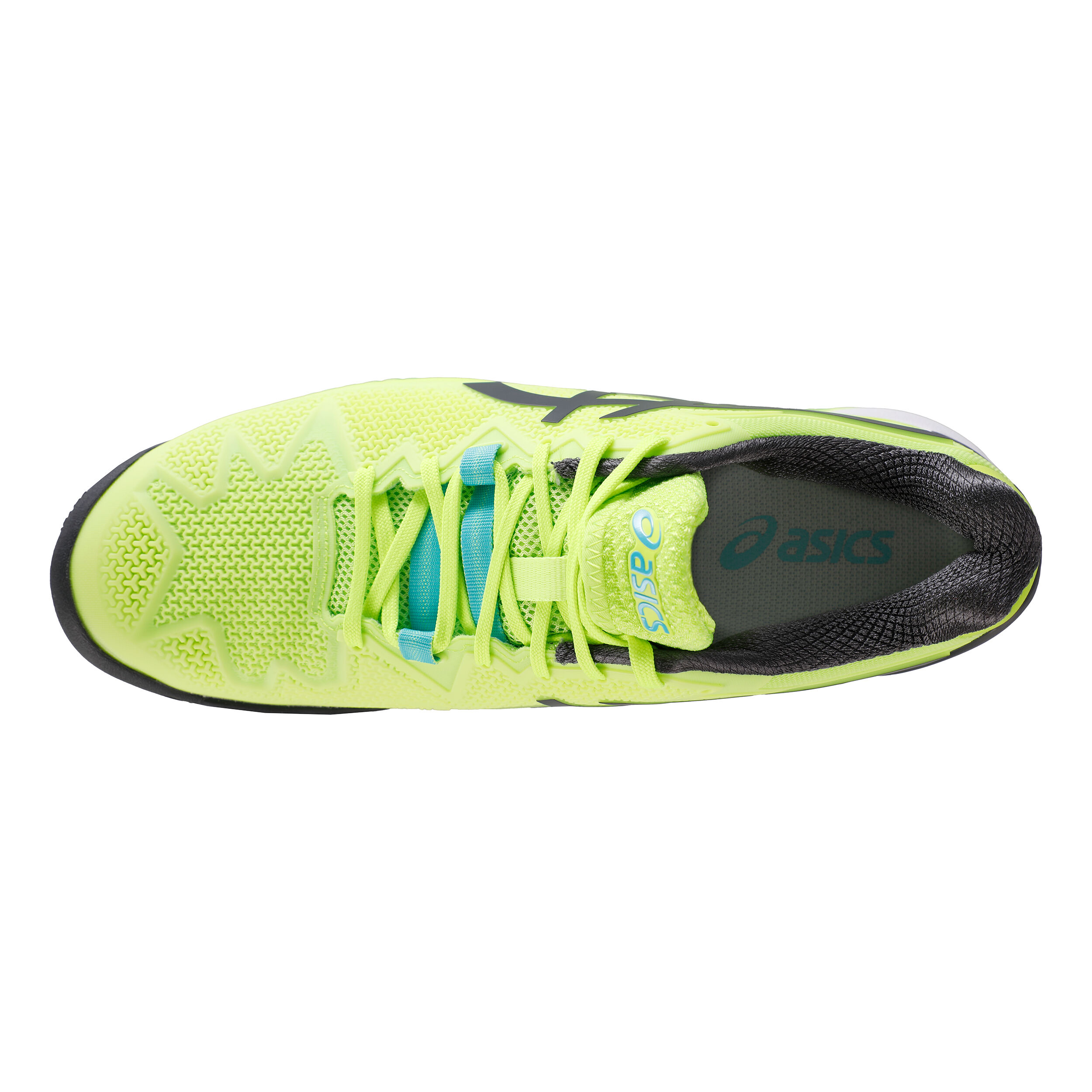 Buy ASICS Gel Resolution 8 Hommes Vert Fluo Noir online Tennis