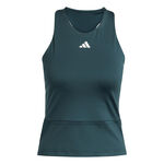 V&ecirc;tements de tennis adidas adidas Y-Midi D&eacute;bardeur Tank Top Femmes-Vert Fonc&eacute;