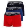 Boxershorts Courts 3er Pack Cale&ccedil;on Hommes-bleu, rouge