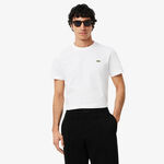 V&ecirc;tements Lacoste Lacoste T-Shirt T-shirt Hommes-blanc