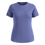 Vêtements Odlo Odlo Essential 365 Maillot De Course Femmes-Bleu
