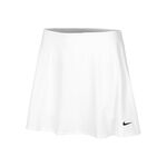 Vêtements de tennis Nike Nike Dri-Fit Victory Flouncy Jupe Femmes-Blanc,Noir
