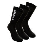 Vêtements NEO NEO Long Chaussettes De Sport Pack De 3-Noir