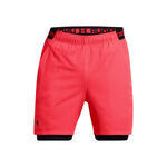 V&ecirc;tements Under Armour Under Armour Vanish Woven 2in1 Shorts Hommes-Rouge