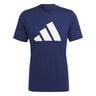 Training Essential Feel Ready Logo T-shirt Hommes-Bleu Foncé,Blanc