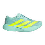 Chaussures de running adidas adidas adizero Evo SL Chaussure de comp&eacute;tition Femmes-mint, jaunes fluo