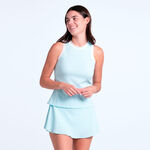 V&ecirc;tements Lucky in Love Lucky in Love Paris Weave D&eacute;bardeur tank top Femmes - bleu clair, blanc