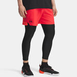 V&ecirc;tements Under Armour Under Armour Vanish Woven 6In Shorts Hommes-Rouge,Noir