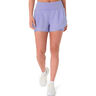 Road 2in1 3.5in Short de running Femmes-bleu, bleu