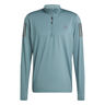 Own The Run Half-Zip Maillot De Course Hommes-Vert Foncé