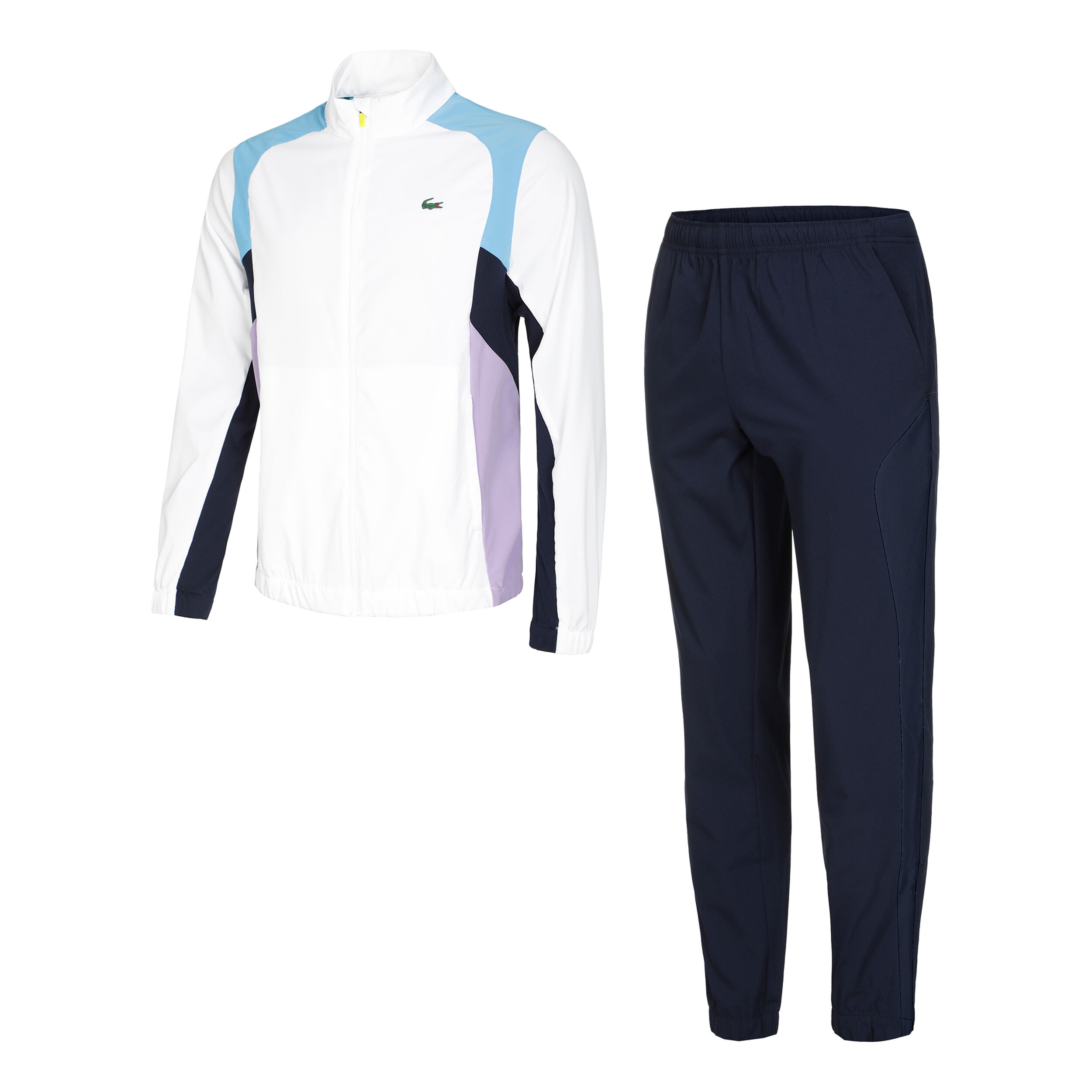 Survetement lacoste 2019 blanc hotsell